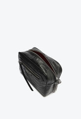 BOLSA TIRACOLO COURO PRETA CROCO S 50010 0622 0001 SCHUTZ