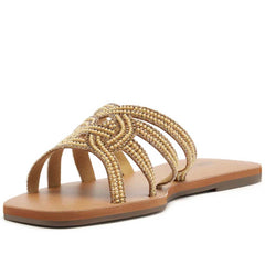 RASTEIRA MULTITIRAS ENTRELAÇADAS GLAM DOURADA C 30612 0051 0003 ANACAPRI