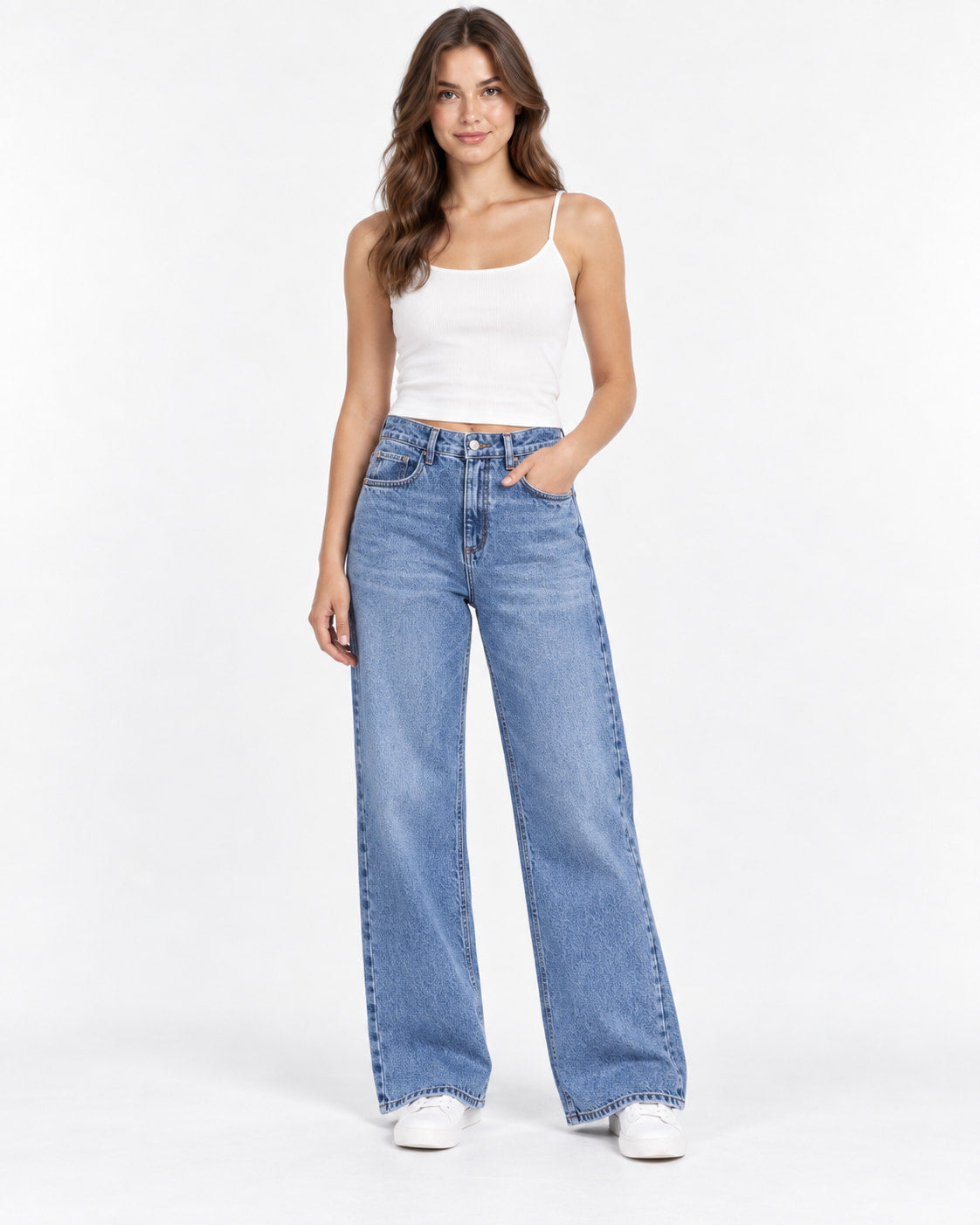 CALCA JEANS MAXI BOLYNKER 2630259260 LERRUX Imagem principal do produto