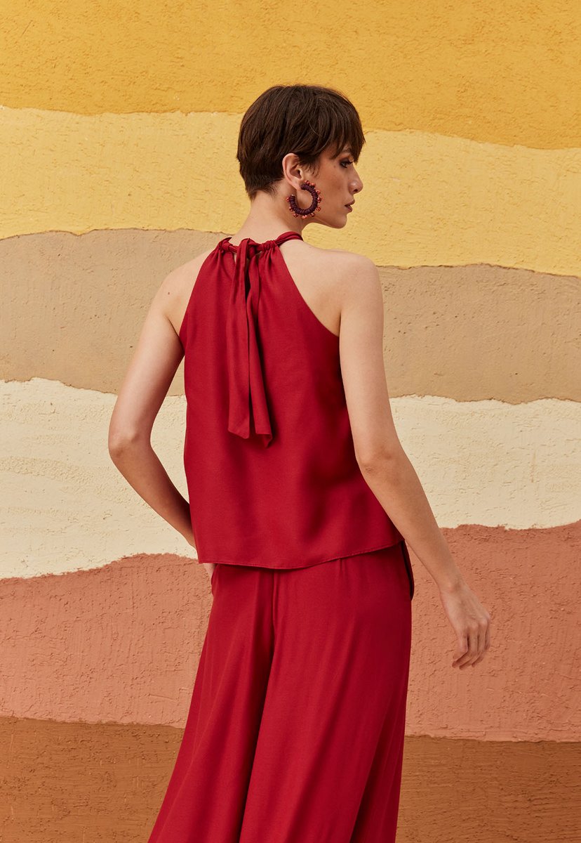 BLUSA TRANSPASSADA DEC TUNEL LISA 103880 CACAY Imagem secundária do produto