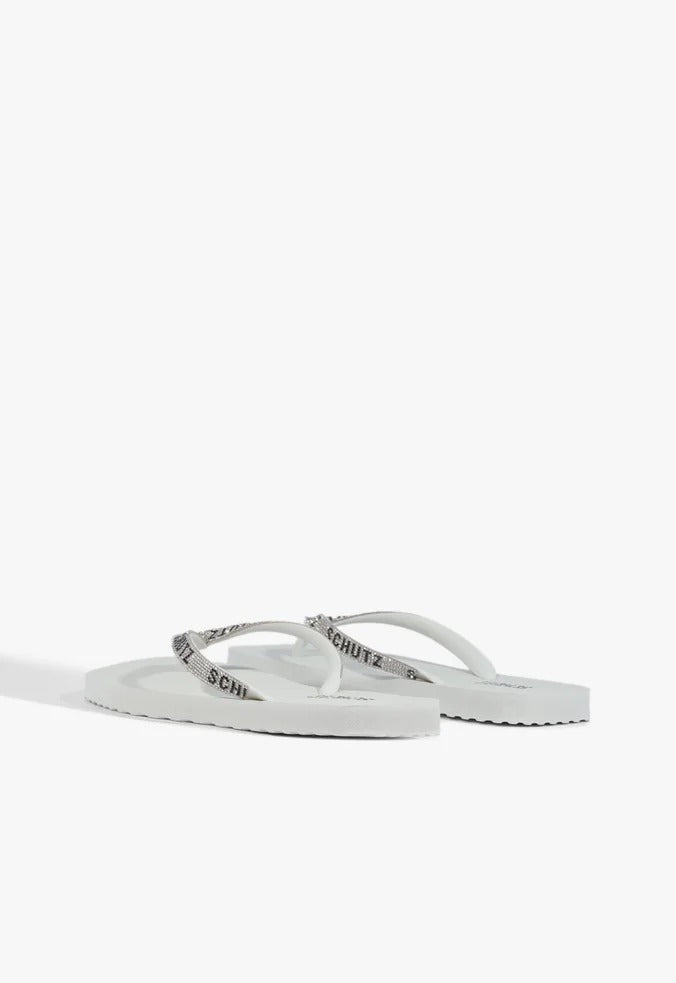 Chinelo Feminina SCHUTZ ref. CHINELO BRANCO - VintedoisK