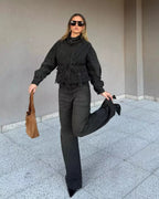 Calça Feminina Alcance ref. JEANS BAGGY - VintedoisK