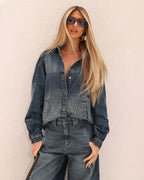 Jaqueta Feminino Alcance ref. JAQUETA JEANS - VintedoisK