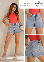 SHORTS JEANS BOYFRIEND FEM00065 REVANCHE