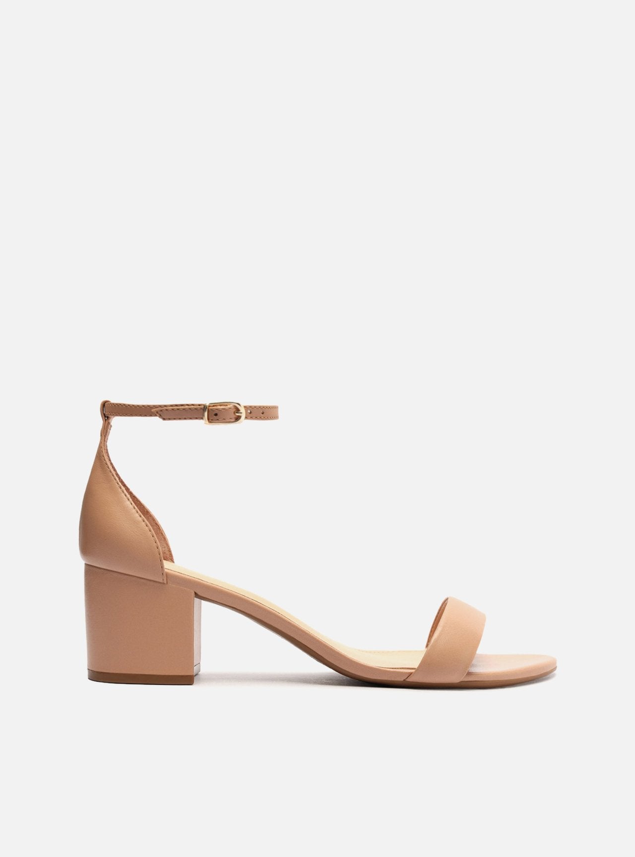 Sandália Feminina AREZZO ref. NUDE COURO - VintedoisK Imagem principal do produto