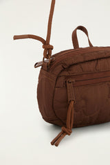 BOLSA FARM CHUCHU LISOS PUFFER MARROM TE 78328325B FARM