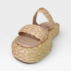 PAPETE DUAS TIRAS BEGE PALHA S 21869 0086 0001 SCHUTZ