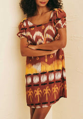 VESTIDO CURTO DECOTE ASSIMETRICO 102943 CACAY