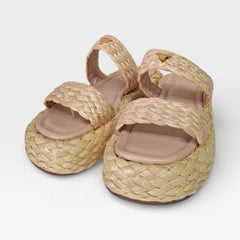 PAPETE DUAS TIRAS BEGE PALHA S 21869 0086 0001 SCHUTZ