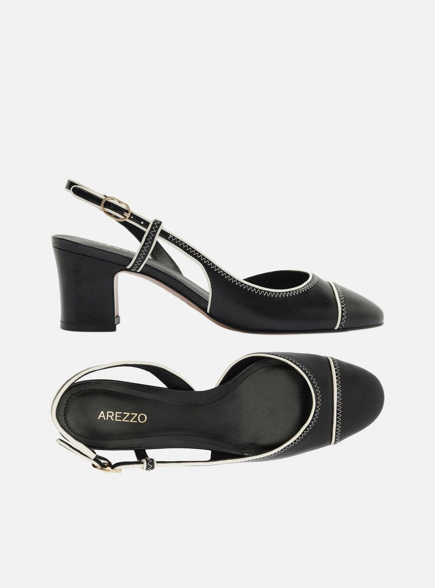 Rasteira Feminina Arezzo ref. SCARPIN PRETO - VintedoisK