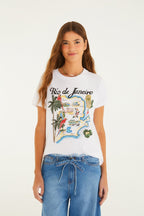 Blusa Feminina FARM RIO ref. BLUSA T - VintedoisK