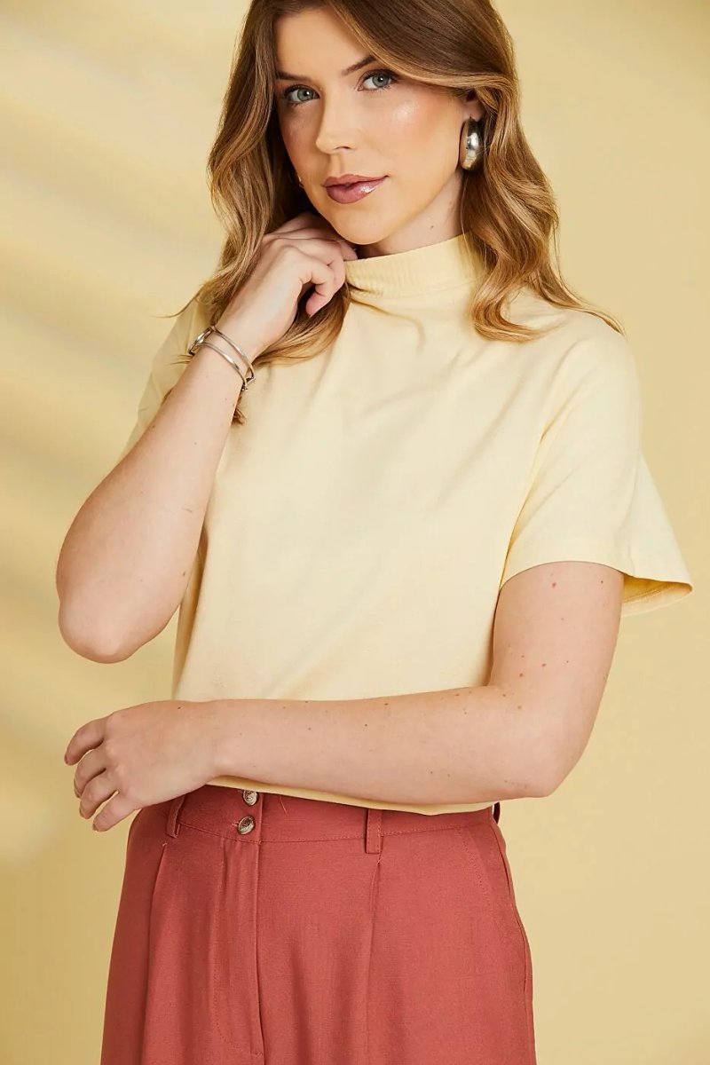 BLUSA MC MORCEGO B8619 COQUETA Imagem secundária do produto