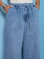 Calça Feminina Skenn ref. JEANS WIDE - VintedoisK