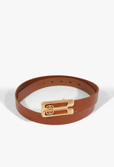 CINTO MÉDIO COURO BULL MARROM S 43001 0162 0003 SCHUTZ