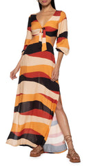 VESTIDO BUSTO VAZADO LATERAL 101868 CACAY