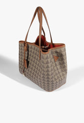 BOLSA SHOPPING GRANDE TRIANGLE BEGE S 50018 3171 0001 SCHUTZ