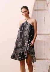 VESTIDO CURTO PONTAS PASSADOR 105241 CACAY