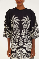 VESTIDO T-SHIRT BIG GUANACASTE 341745 FARM RIO