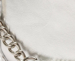 BOLSA TIRACOLO PEQUENA ESSENCIAL PRATEADA C 50001 0001 0052 ANACAPRI