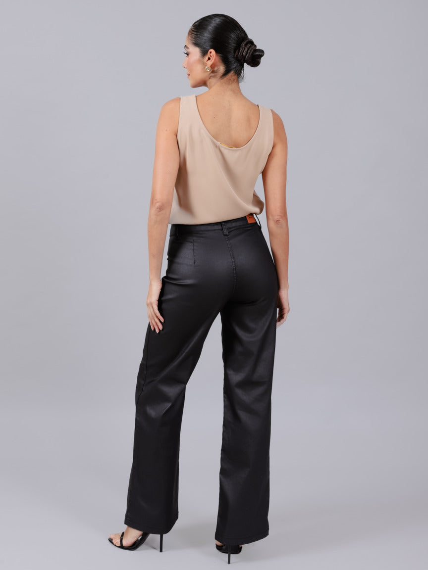 Calça Feminina SKENN ref. ALFAIATARIA BLACK - VintedoisK
