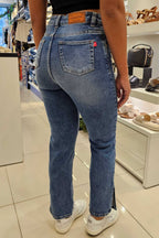 Calça Feminina REVANCHE ref. JEANS MOM - VintedoisK