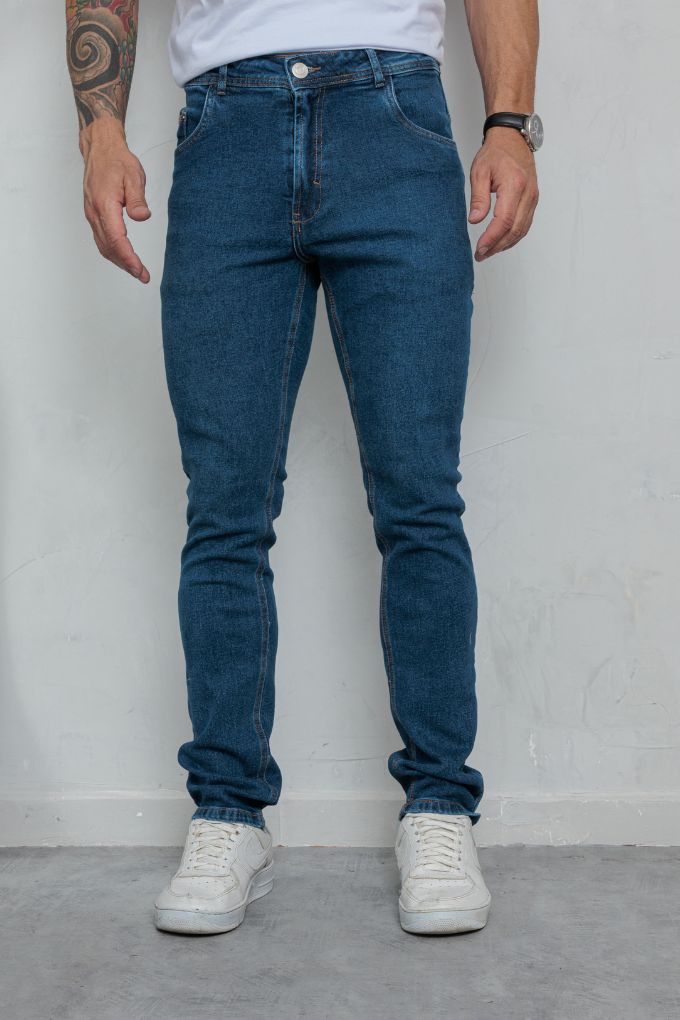 Calça Feminina REVANCHE ref. JEANS MASC - VintedoisK Imagem principal do produto