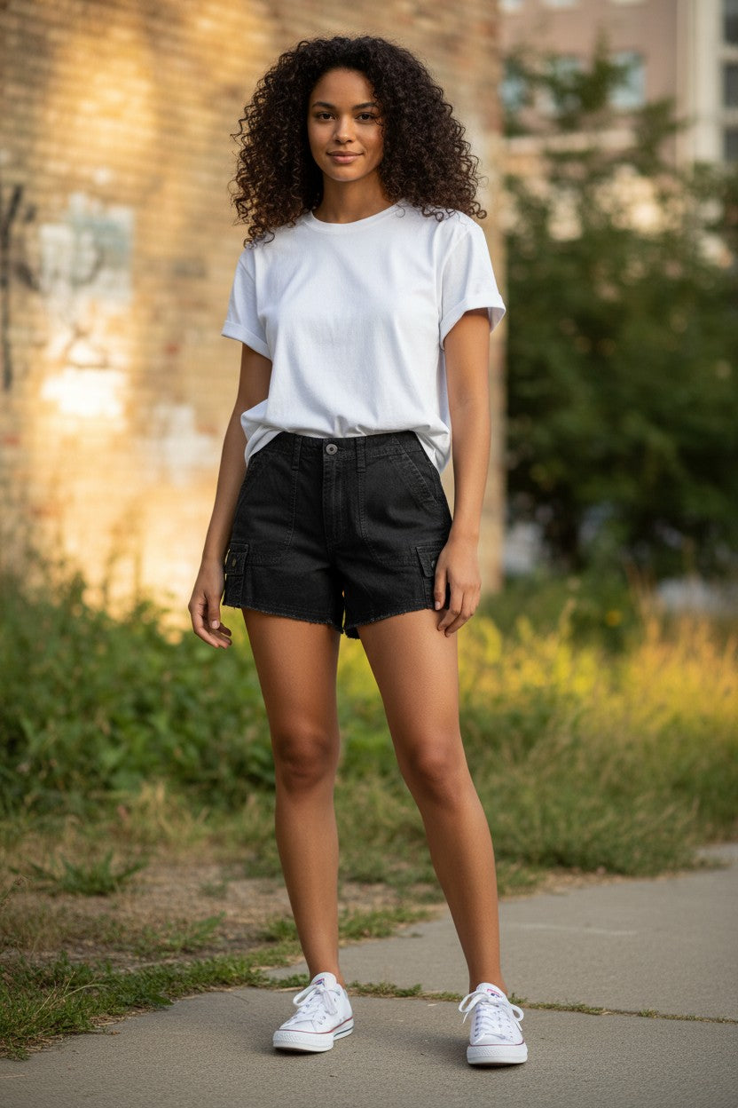 Shorts Feminina REVANCHE ref. SHORTS JEANS - VintedoisK