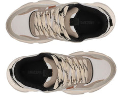 TÊNIS ROBUSTO BRANCO ALEXA DETALHES PRETO C 30733 0001 0004 ANACAPRI