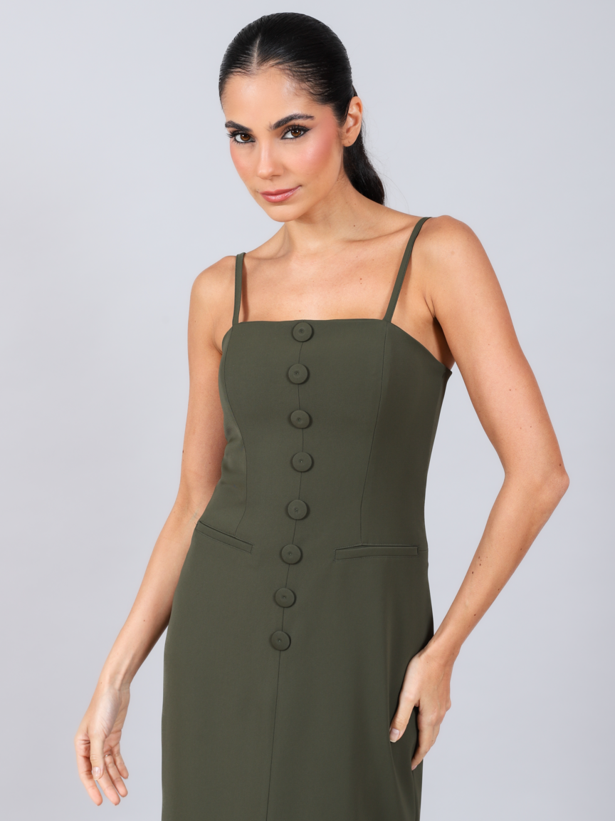 Vestido Feminino Skenn ref. VESTIDO ALFAIATARIA - VintedoisK