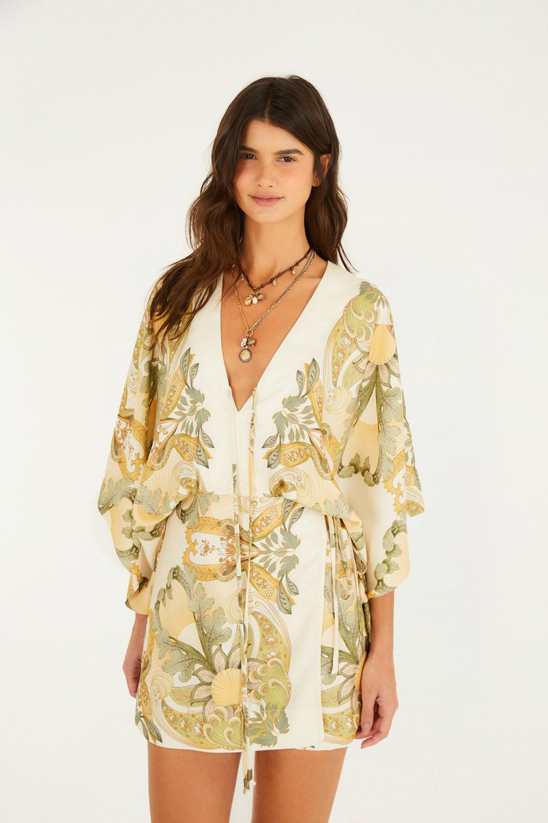 Vestido Feminino FARM RIO ref. VESTIDO CURTO - VintedoisK Imagem principal do produto