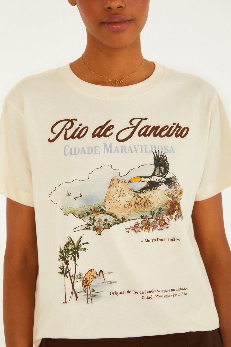 Blusa Feminina Farm rio ref. BLUSA T - VintedoisK