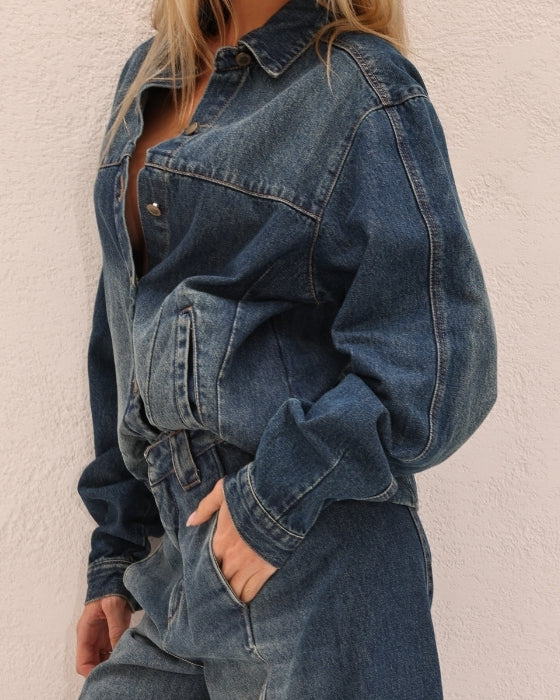 Jaqueta Feminino Alcance ref. JAQUETA JEANS - VintedoisK