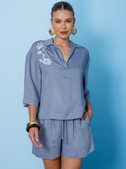 SHORTS VISCO DENIM 403442 SKENN