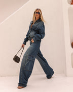 Jaqueta Feminino Alcance ref. JAQUETA JEANS - VintedoisK