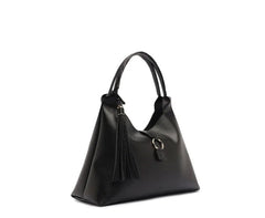 BOLSA TOTE MÉDIA BOHO PRETA C 50030 0164 0001 ANACAPRI
