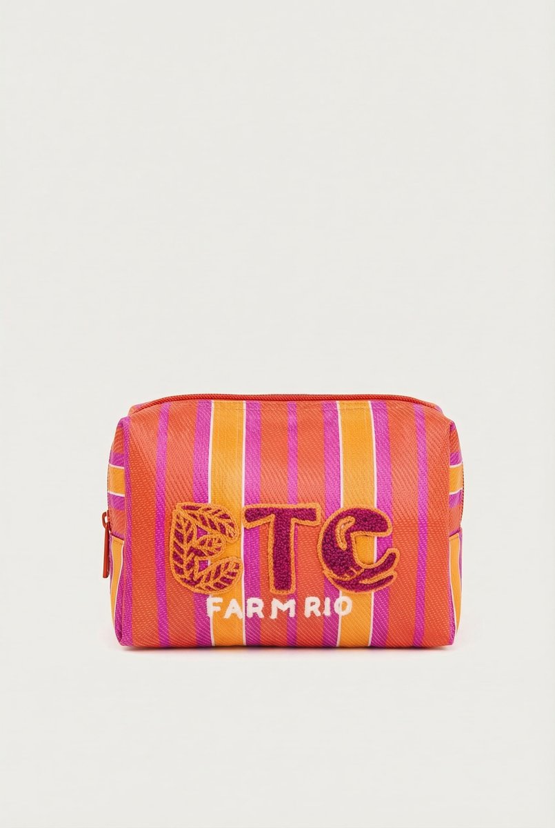 Necessaire Feminina Farm rio ref. NECESSAIRE RAFIA - VintedoisK