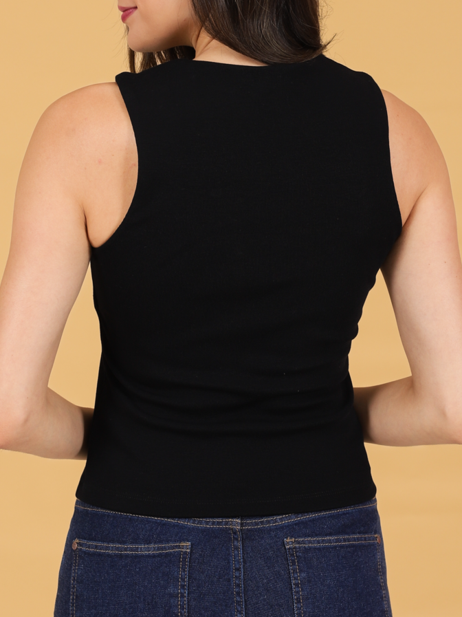 BLUSA BANDAGEM DECOTE V 384152 SKENN Imagem secundária do produto