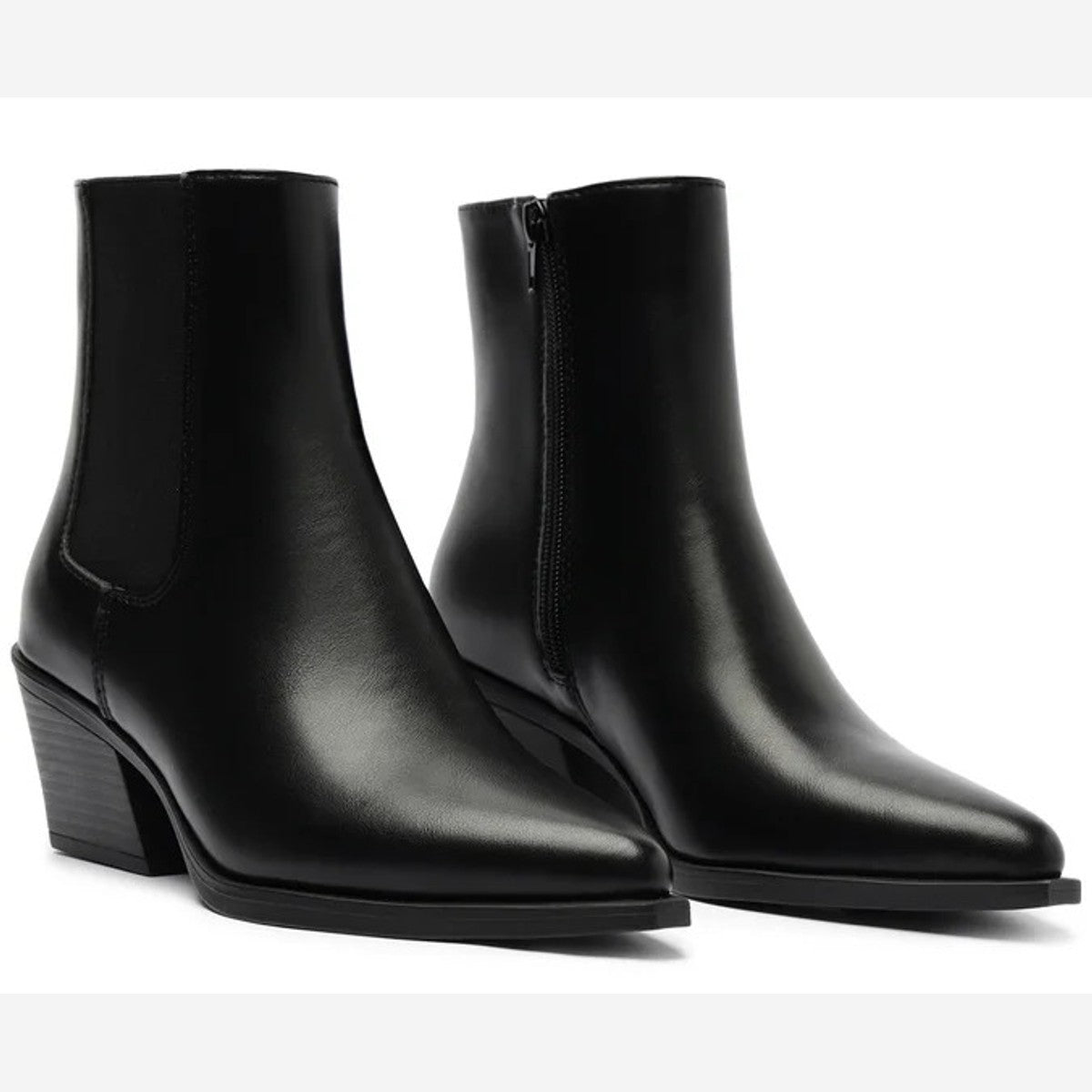 BOTA SALTO BLOCO CHELSEA PRETA C 30678 0002 0002 ANACAPRI Imagem secundária do produto