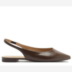 SAPATILHA SLINGBACK BICO FINO MARROM COFFEE C 30029 0182 0124 ANACAPRI