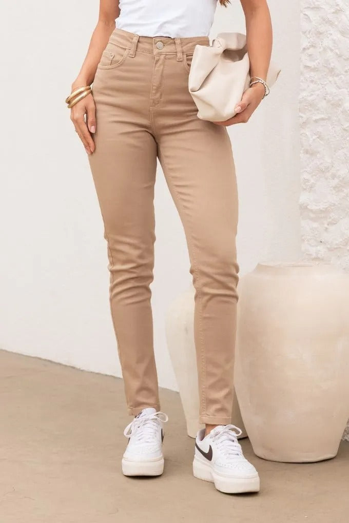 CALÇA SKINNY SARJA CINT INTER CAFEM00231 REVANCHE Imagem principal do produto