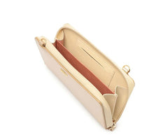 CARTEIRA CLUTCH DOURADA C 40007 0012 0007 ANACAPRI