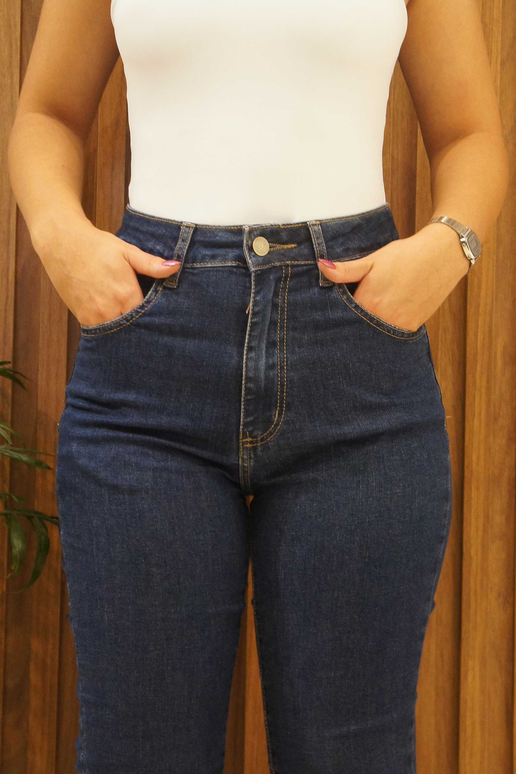 CALÇA JEANS SKINNY ESCURA 8276 ALCANCE Imagem secundária do produto