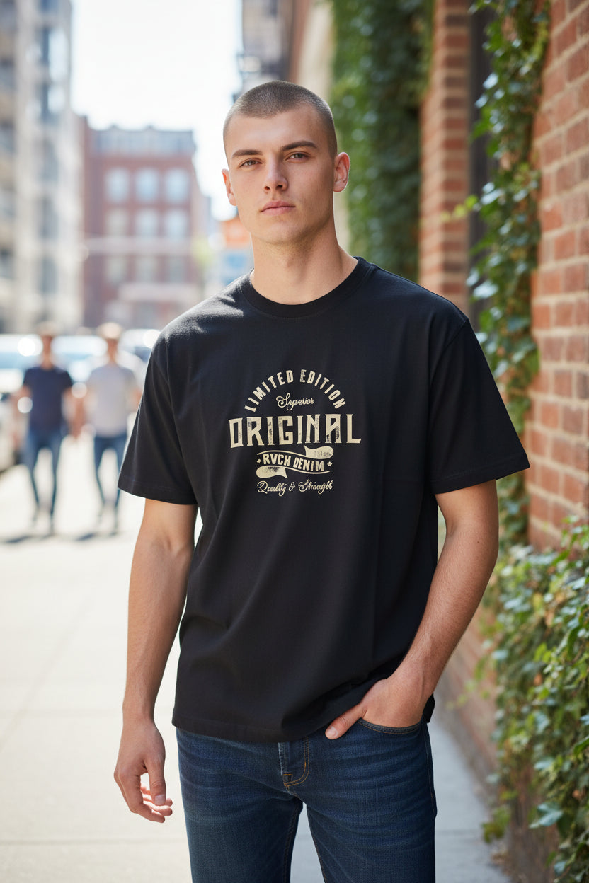 Camiseta Feminina REVANCHE ref. CAMISETA ESTAMP - VintedoisK Imagem principal do produto