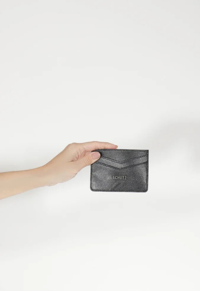 PORTA CARTÃO PRETO COURO RONIE S 46044 0008 0001 SCHUTZ Imagem secundária do produto
