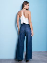 CALÇA WIDE LEG DESIGNER 401317 SKENN