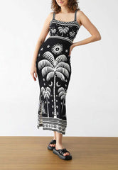 VESTIDO MIDI COQUEIRAL 338600 FARM RIO