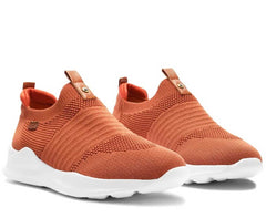 TÊNIS SLIP ON STREECH JOGGING KNIT LARANJA  C 30265 0002 0018 ANACAPRI