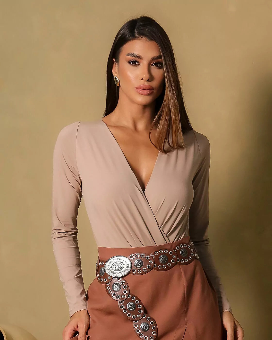 Body Feminino Amicia ref. BODY MALHA - VintedoisK