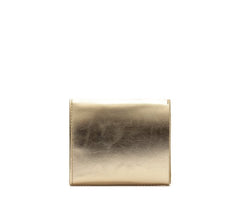 CARTEIRA PEQUENA DIVISÓRIAS ENVELOPE DOURADA C 46018 1717 0004 ANACAPRI