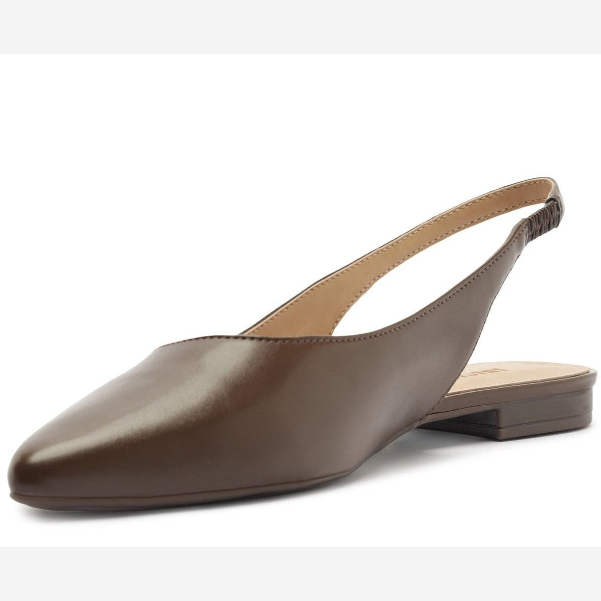 SAPATILHA SLINGBACK BICO FINO MARROM COFFEE C 30029 0182 0124 ANACAPRI